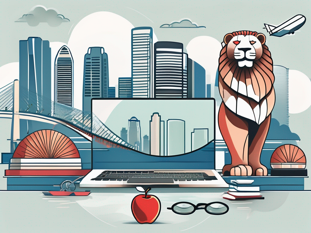 A diverse collection of educational tools such as globe