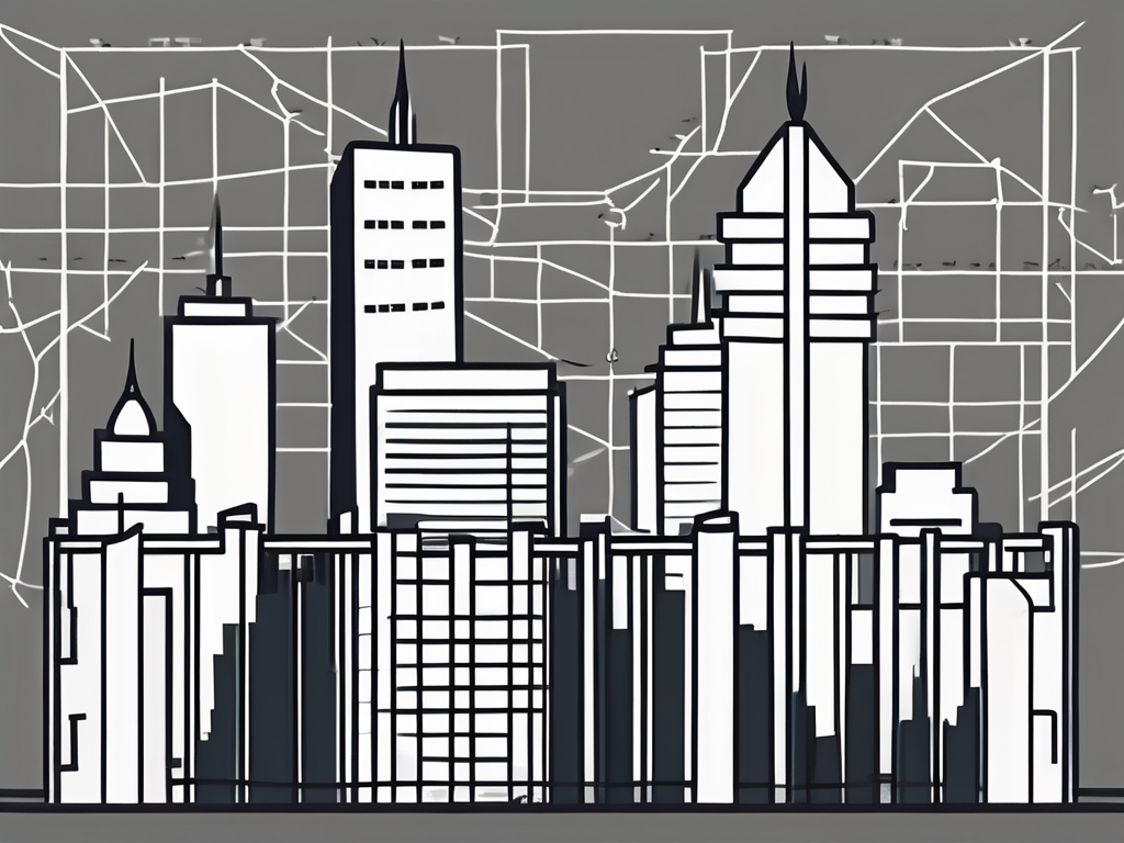 A symbolic representation of hong kong's skyline