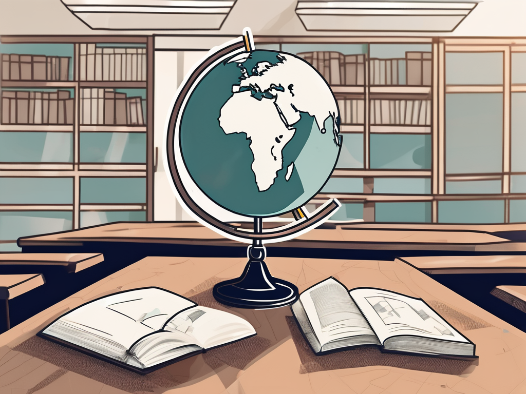 A classroom setting in thailand