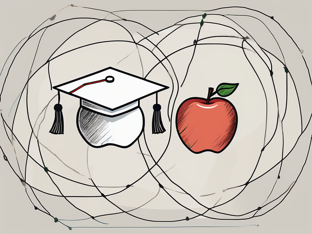 Two distinct paths representing ipgce and pgce