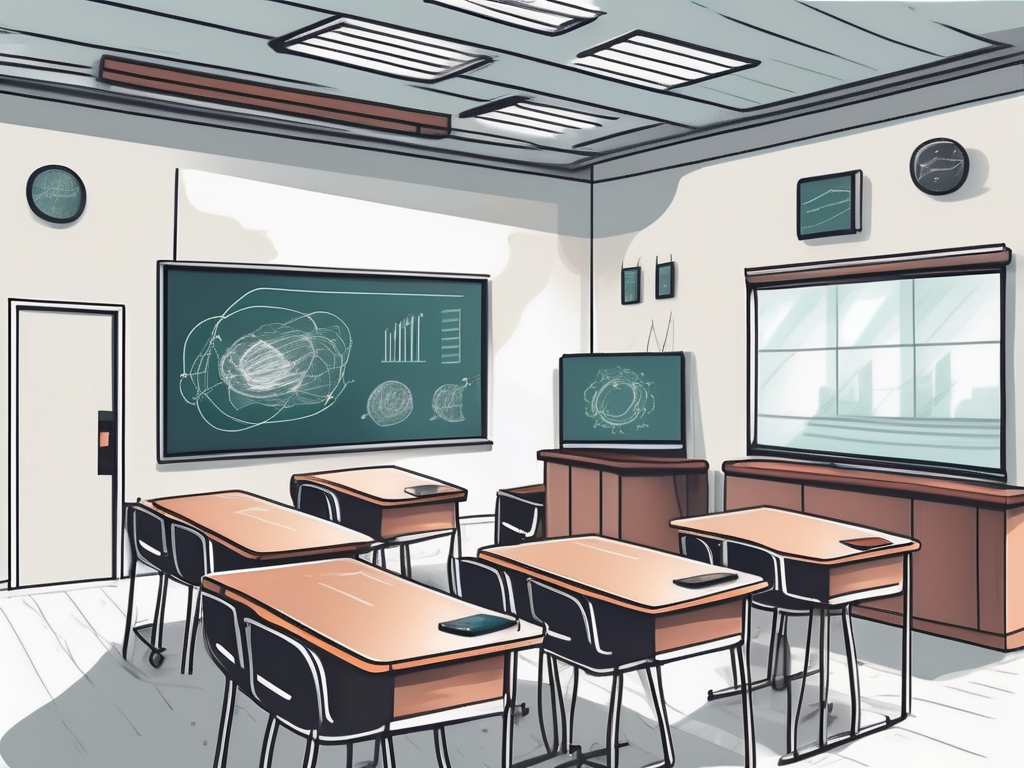 A modern classroom in malaysia