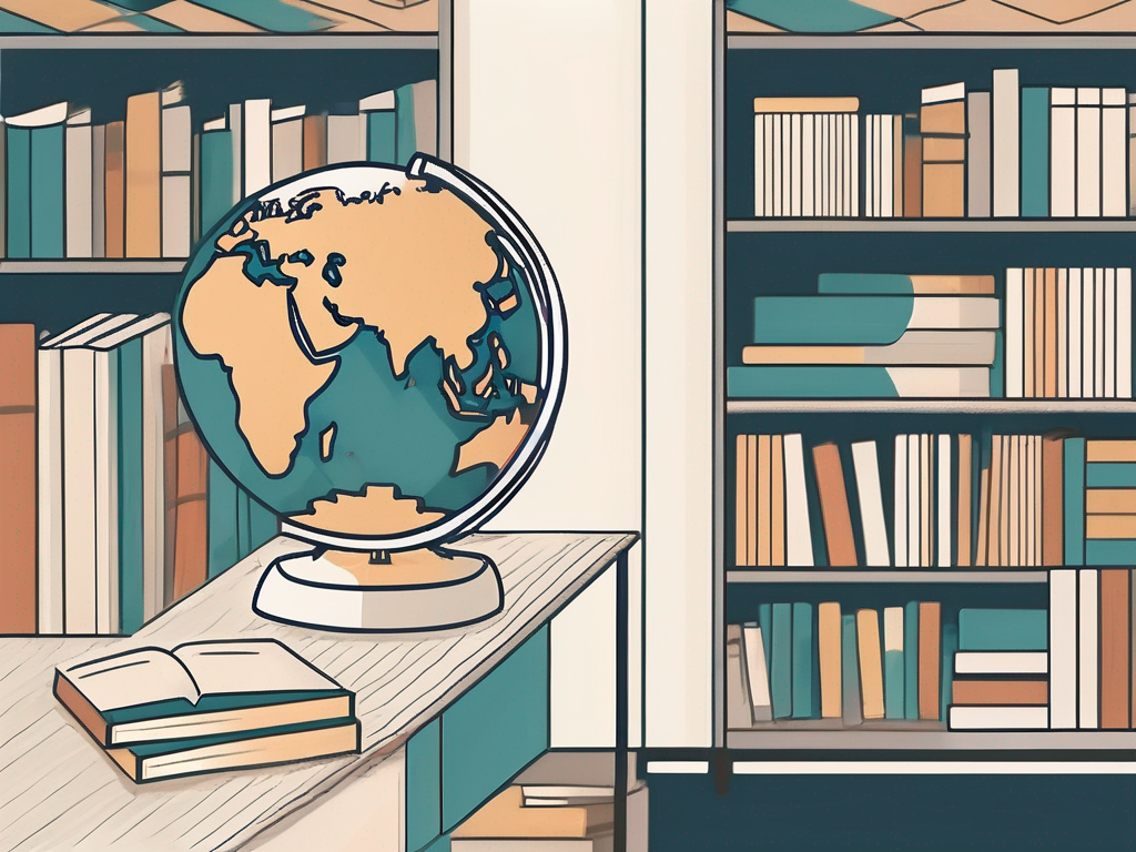 A classroom setting with diverse cultural elements