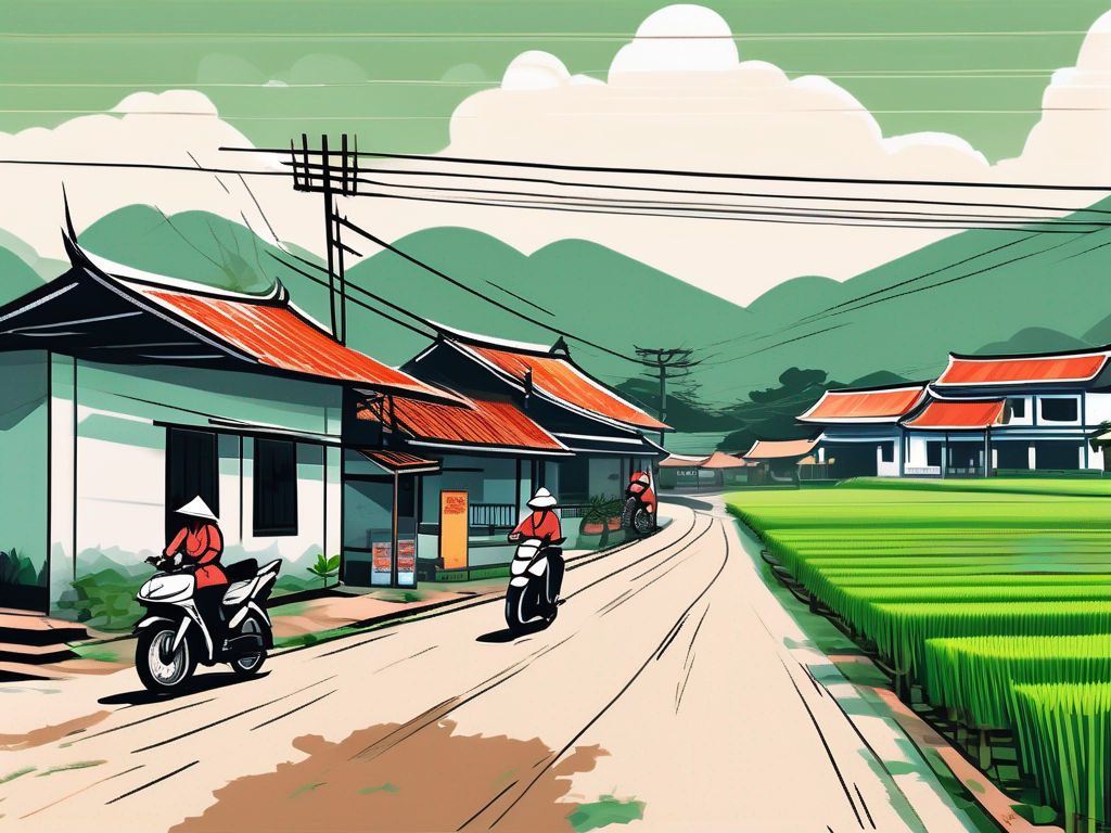 A typical vietnamese landscape