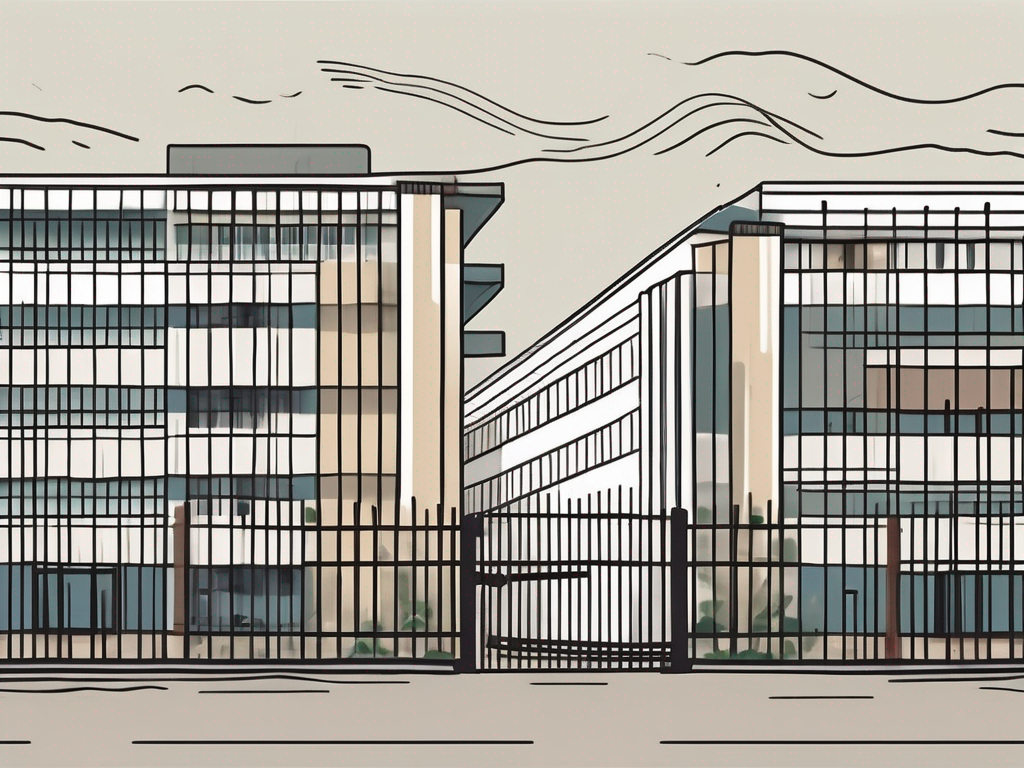 A school building in singapore's skyline