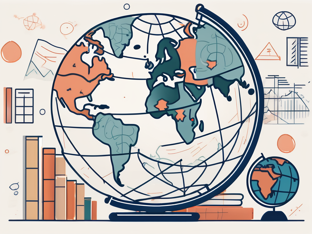 A classroom setting with diverse cultural symbols