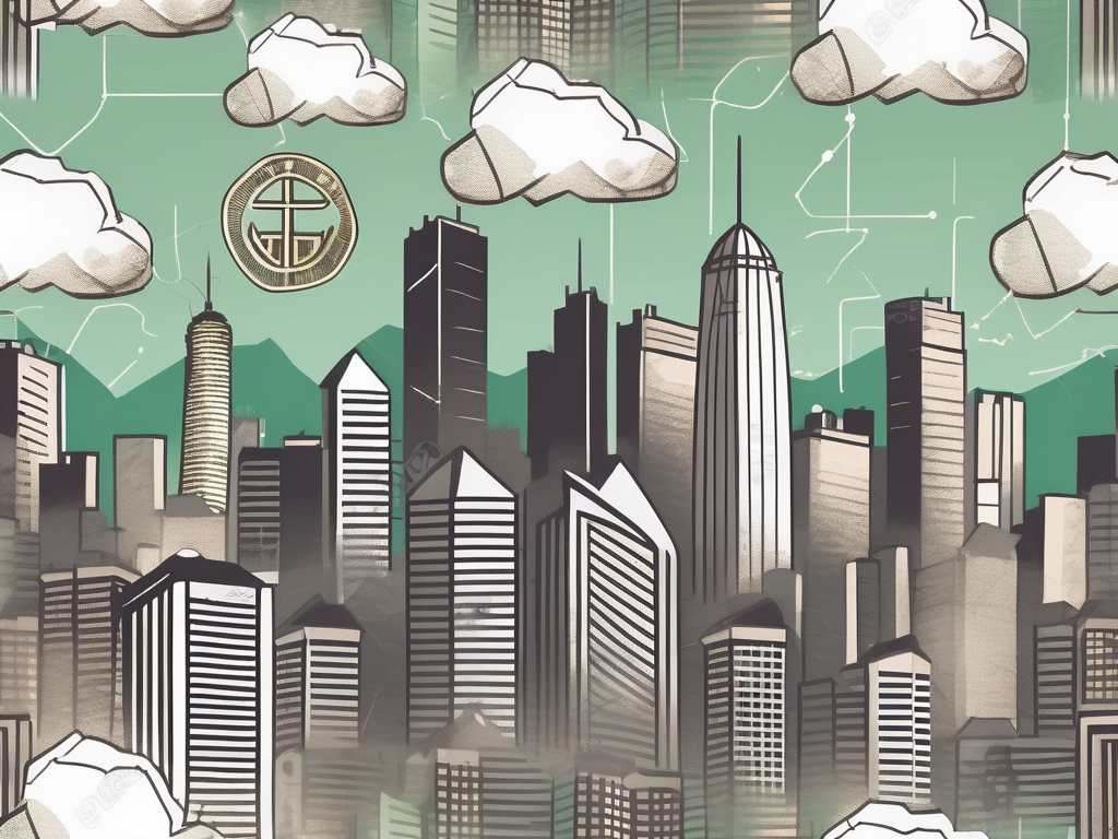 A hong kong skyline with various international school buildings scattered around