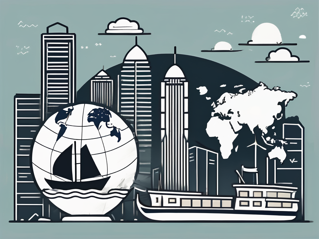 Various educational tools like a globe