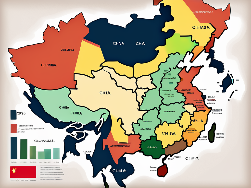 A map of china