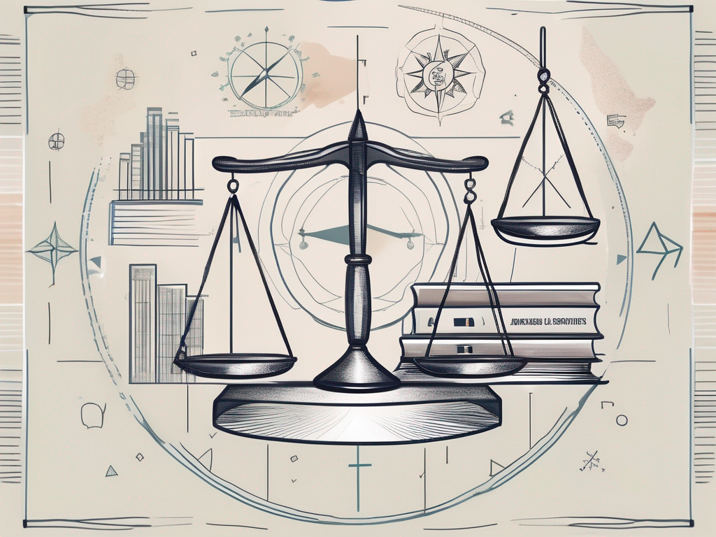 A malaysian school surrounded by symbolic elements like policy documents