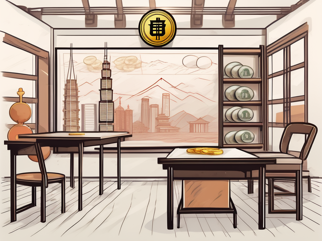 A classroom setting with various teaching tools and materials