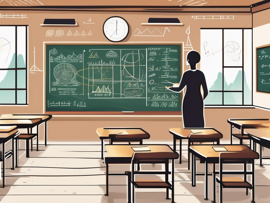 A classroom with diverse cultural elements