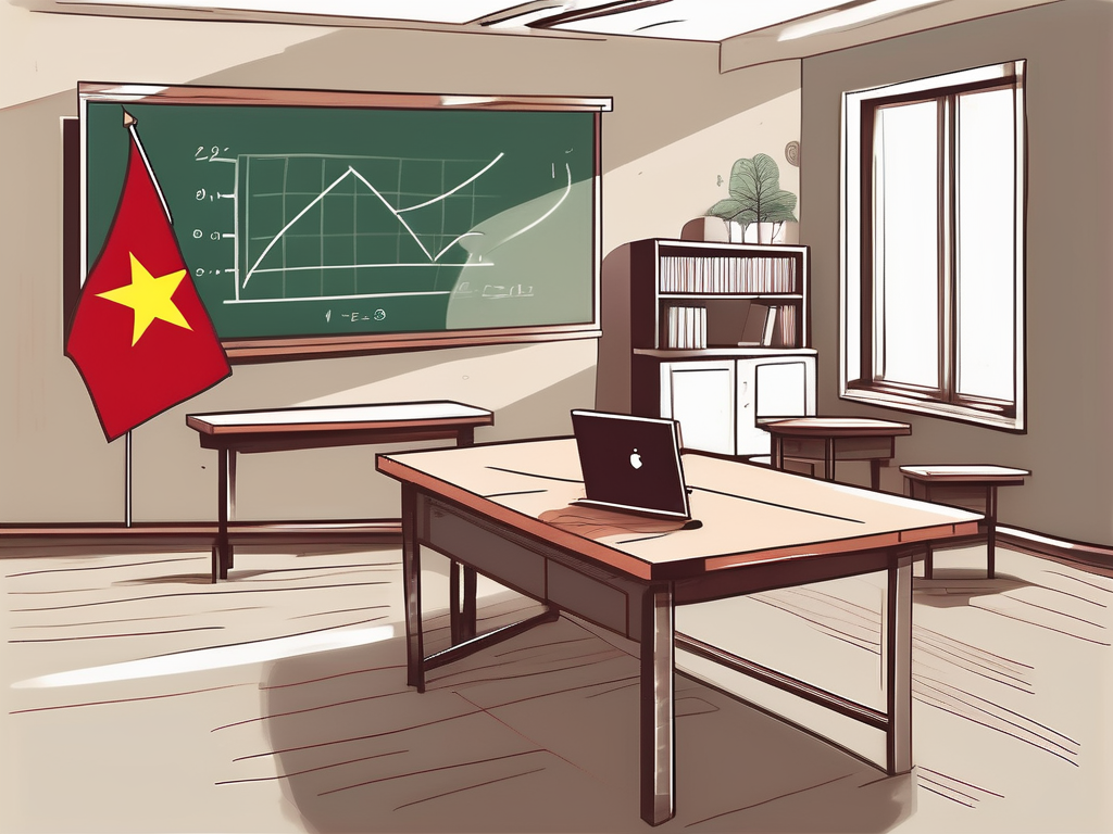 A classroom with diverse cultural elements