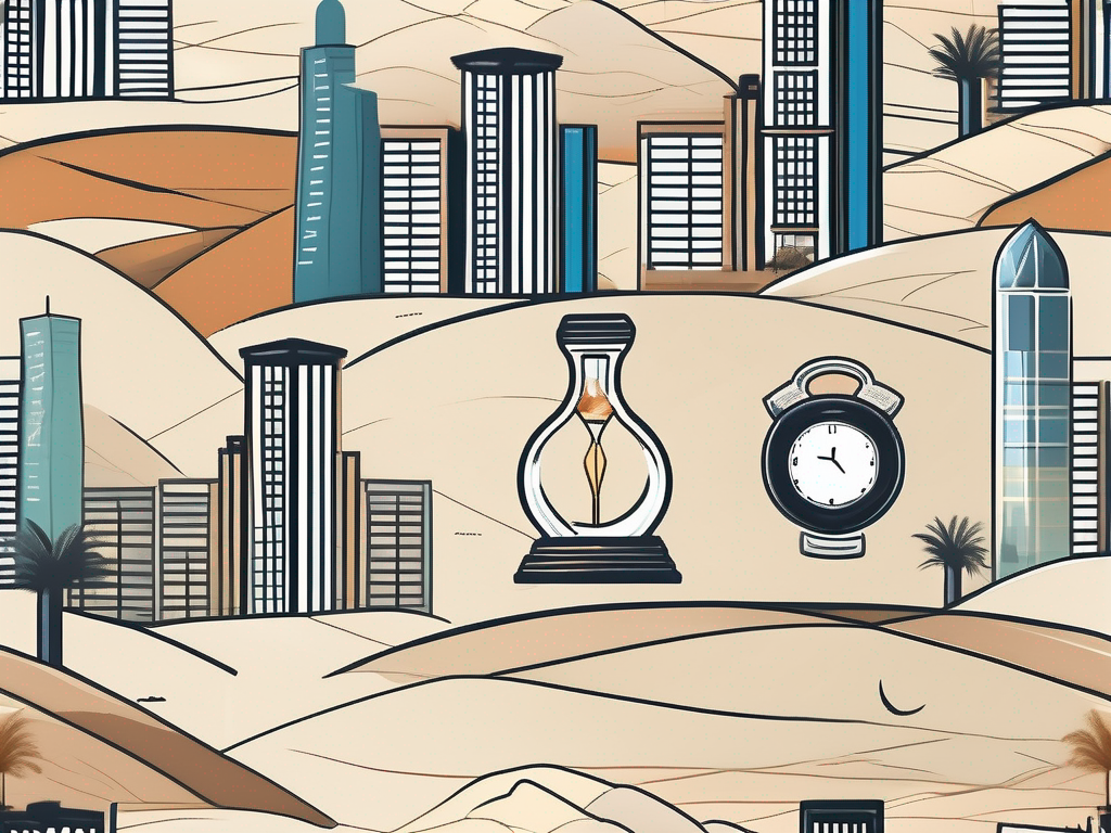 A diverse array of school buildings representing different international schools