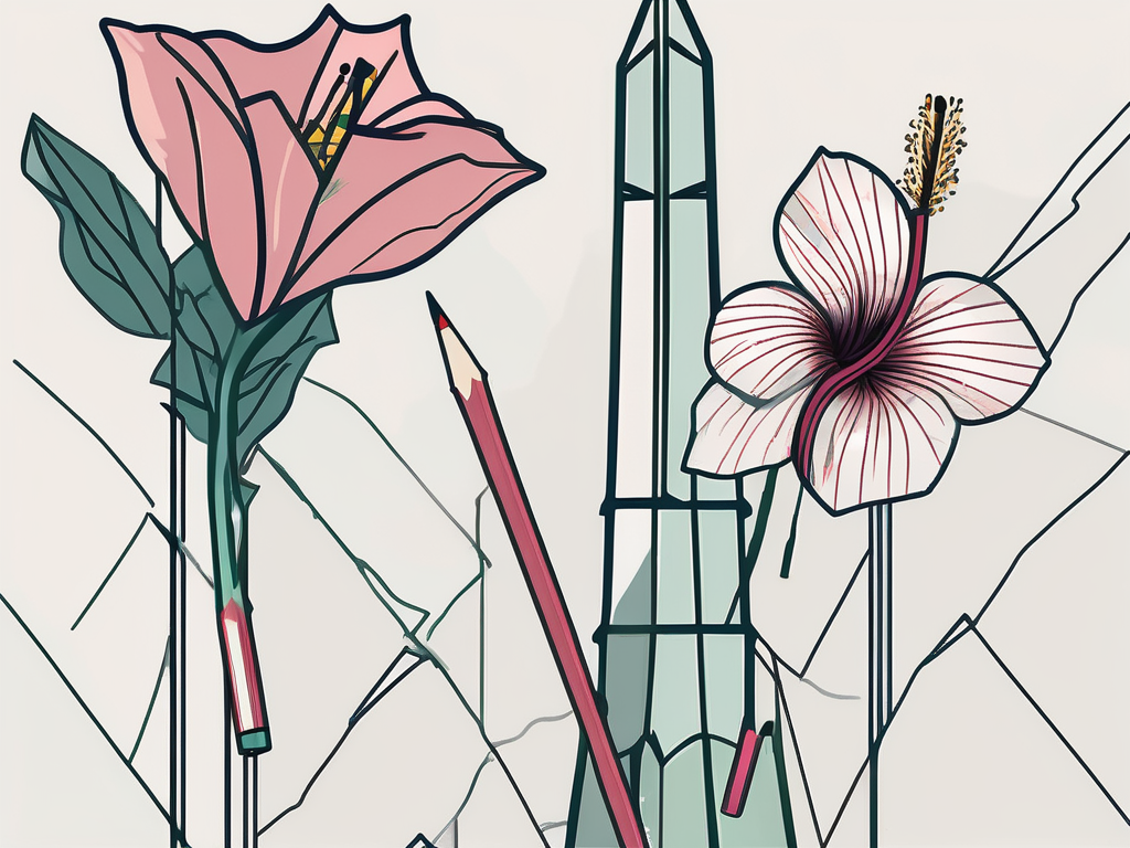 A broken pencil symbolizing the barriers