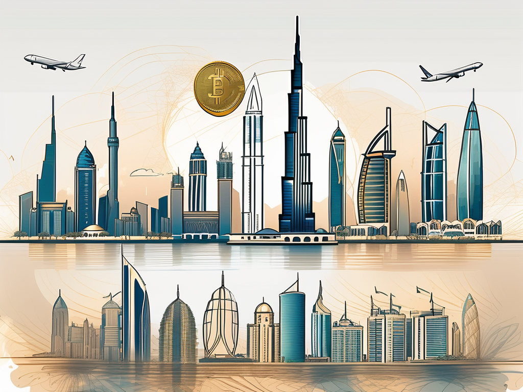 Dubai's iconic skyline