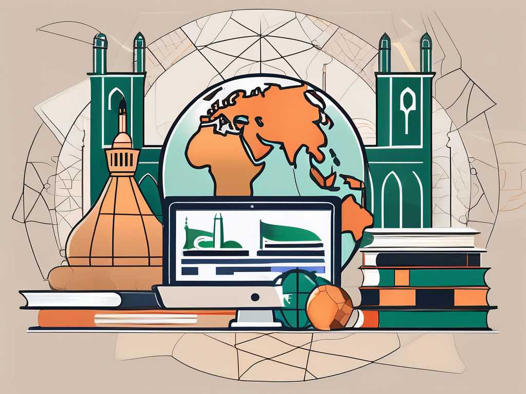 A diverse set of educational tools like books