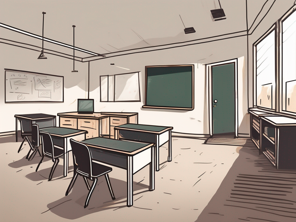 A classroom setting in saudi arabia