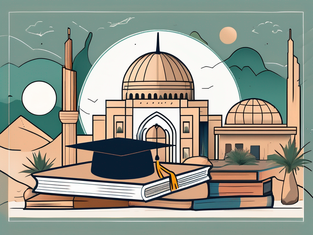 A diverse set of educational tools like books