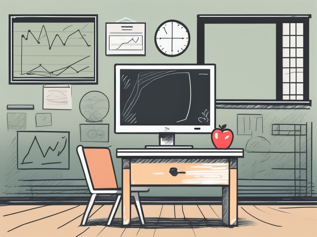 A classroom setting in singapore with teaching aids