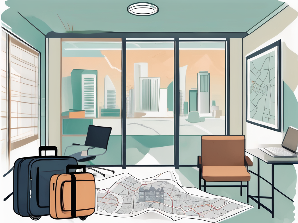 A classroom setting with malaysian cultural elements