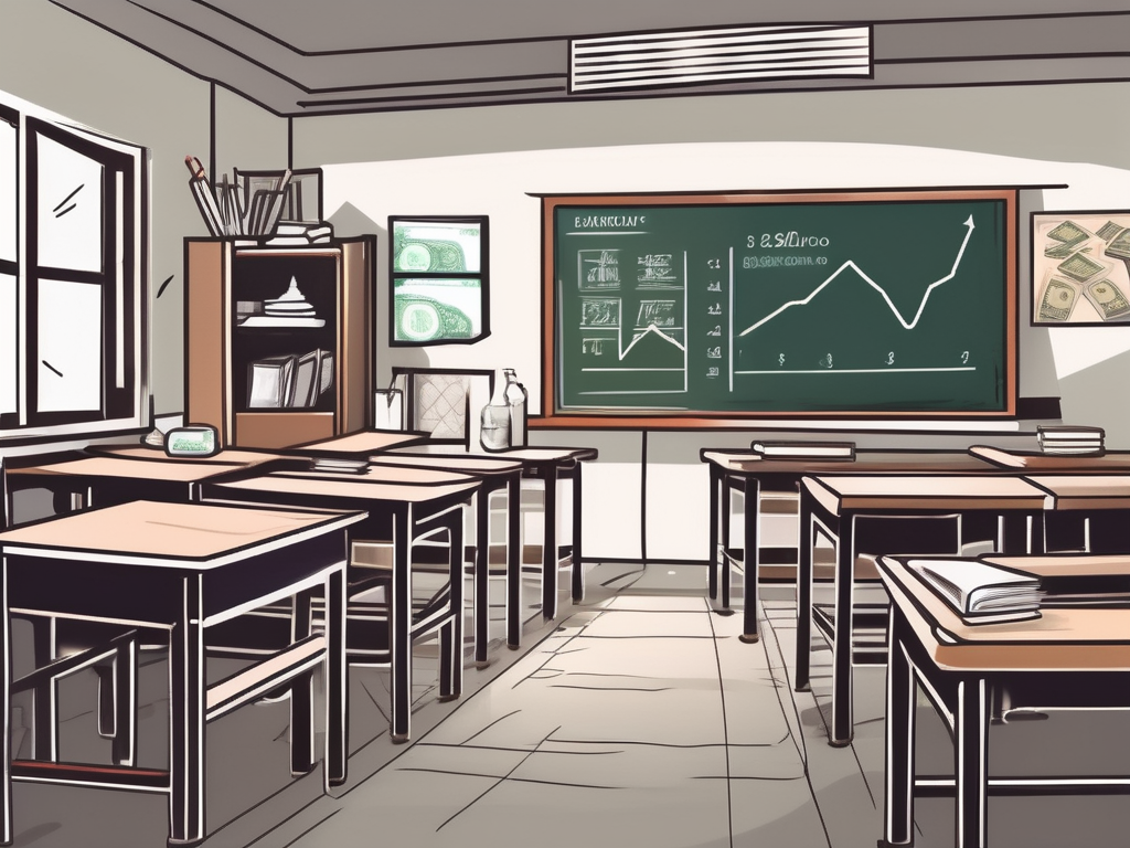 A classroom setting in thailand