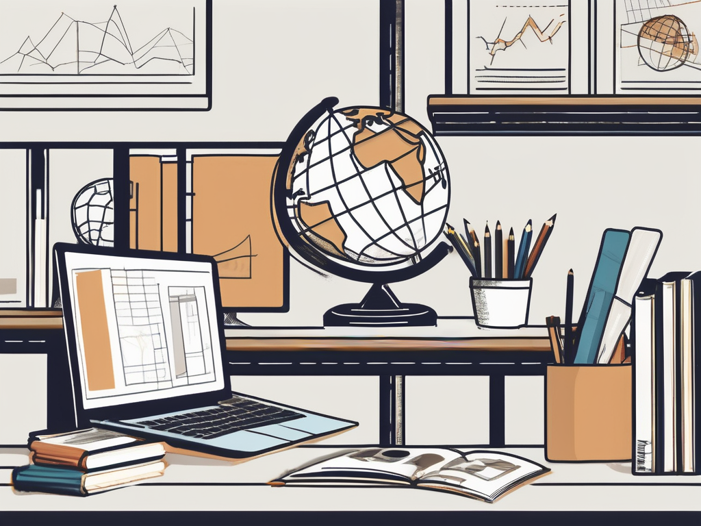 A classroom setting in singapore with various teaching aids