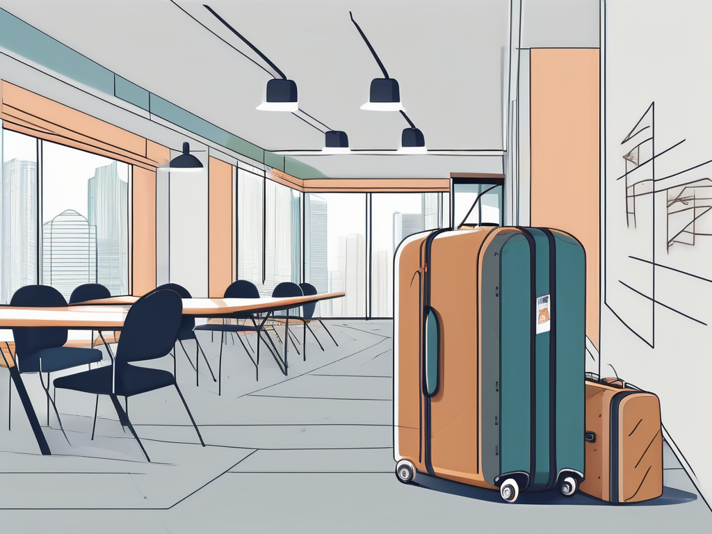 A classroom setting with malaysian cultural elements