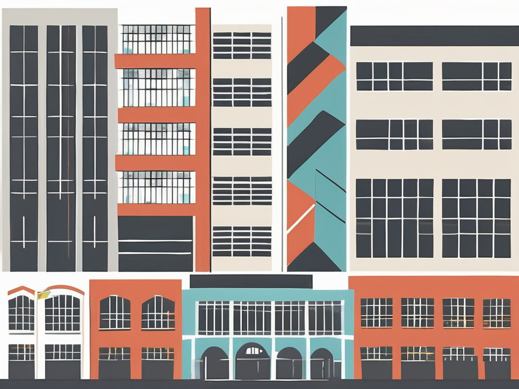 A diverse collection of school buildings representing international schools in singapore