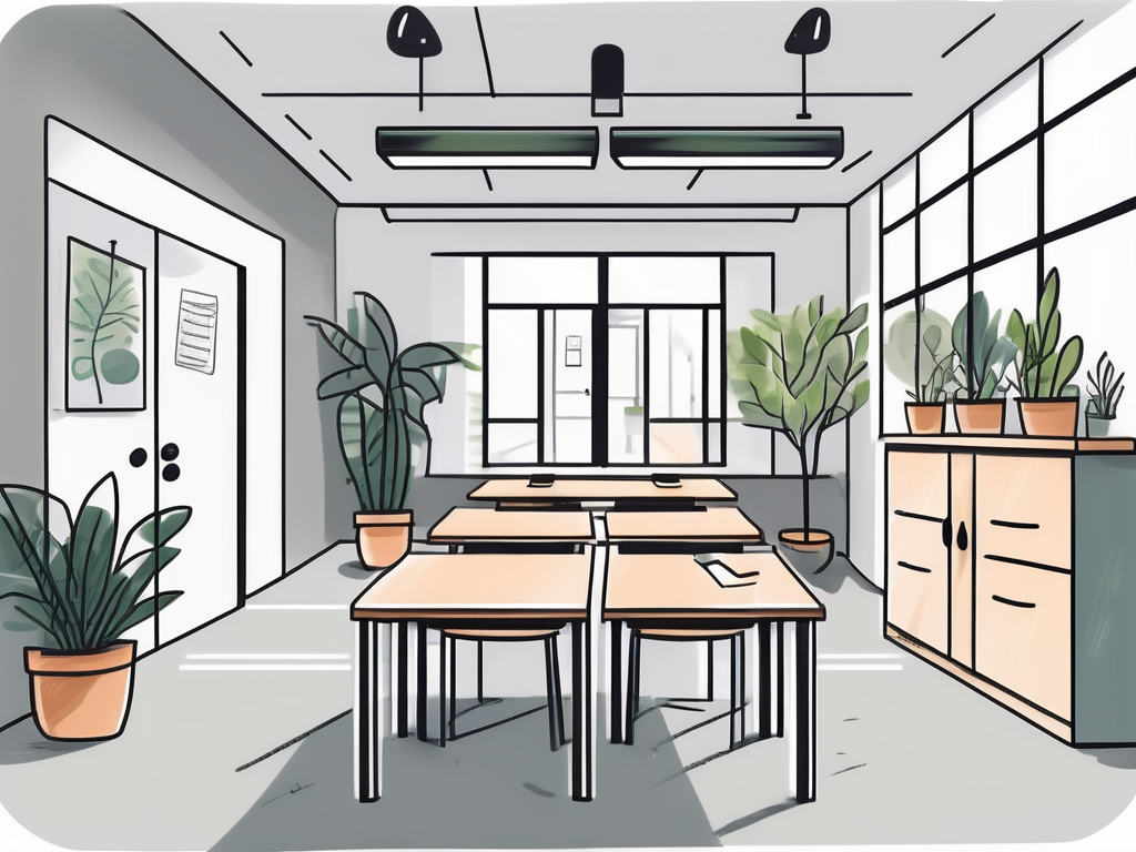 A classroom setting in malaysia