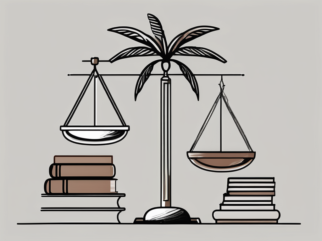 A balanced scale