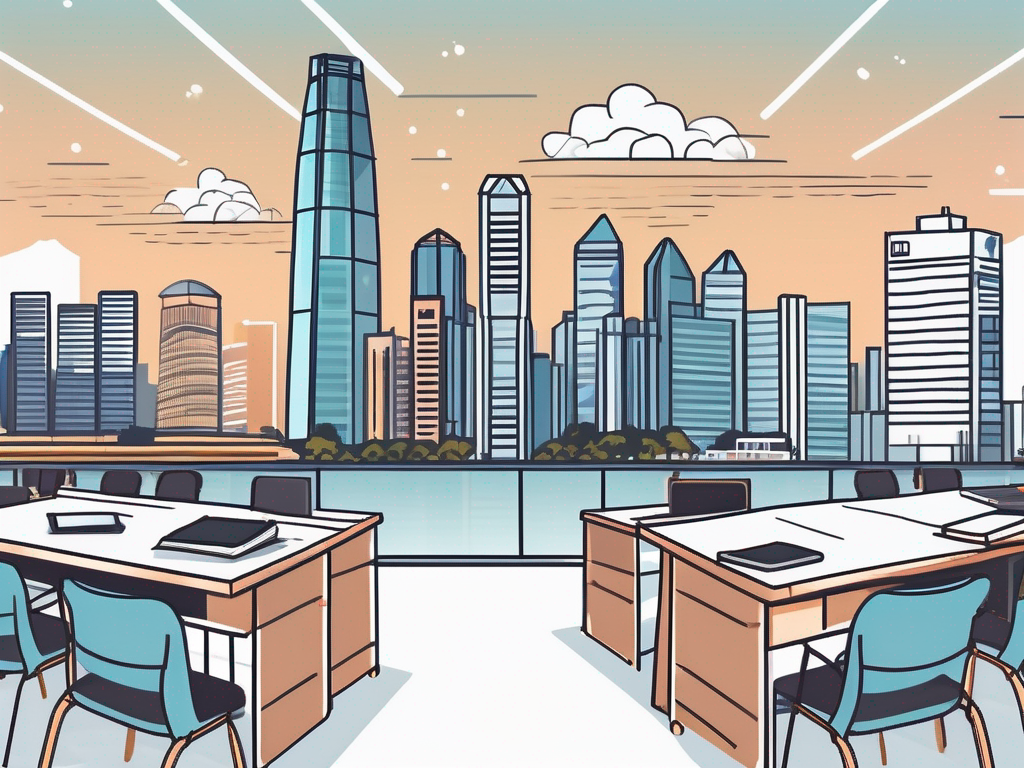 A classroom setting in singapore showcasing diverse learning tools and resources