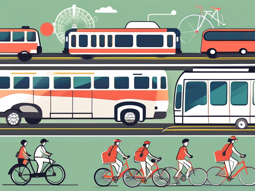 Various modes of transportation in singapore