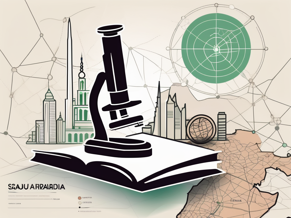 Various academic subjects symbolized by related icons (like a microscope for science