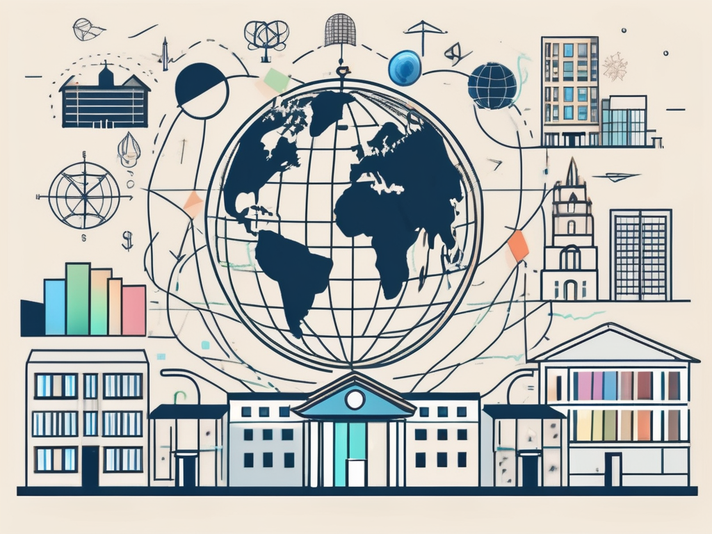 An international school and a local school side by side