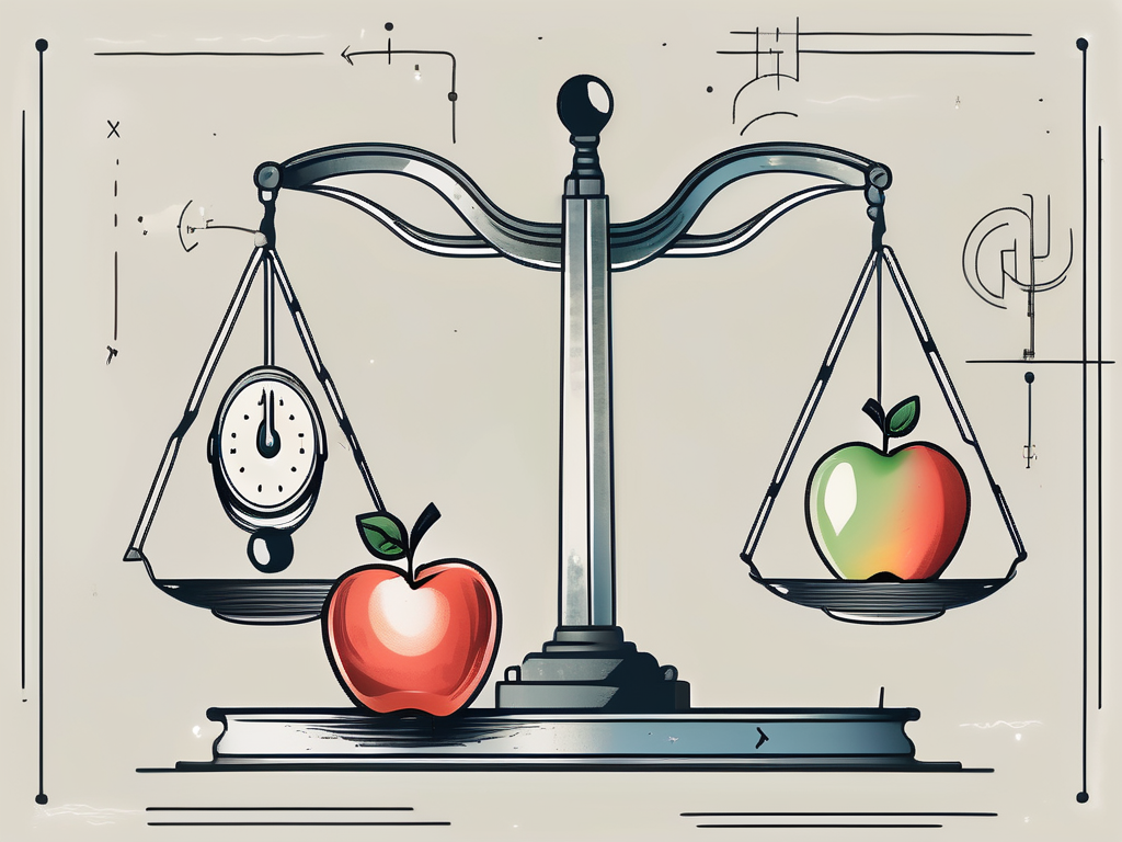 A balanced scale