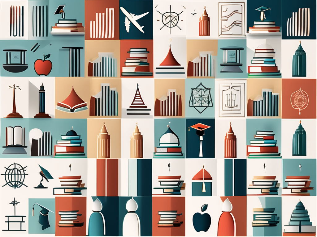 A diverse array of international schools in dubai's skyline