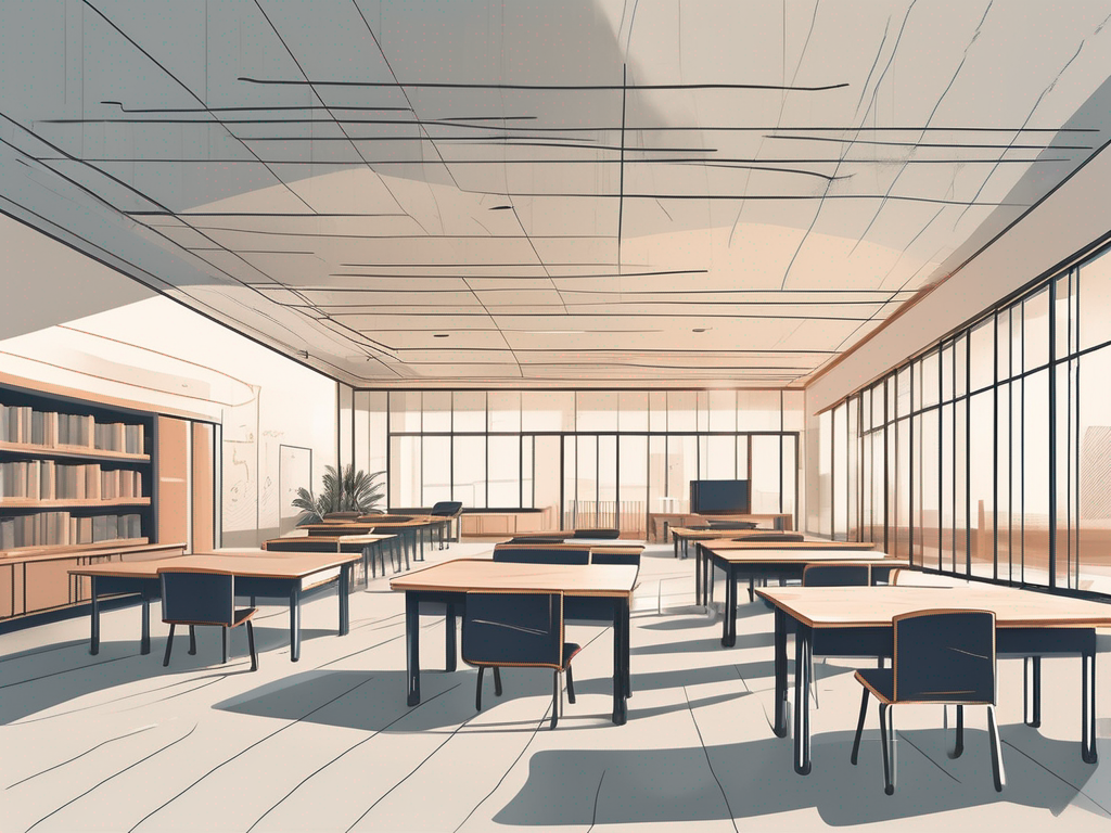 An international school in dubai with a focus on elements like classrooms