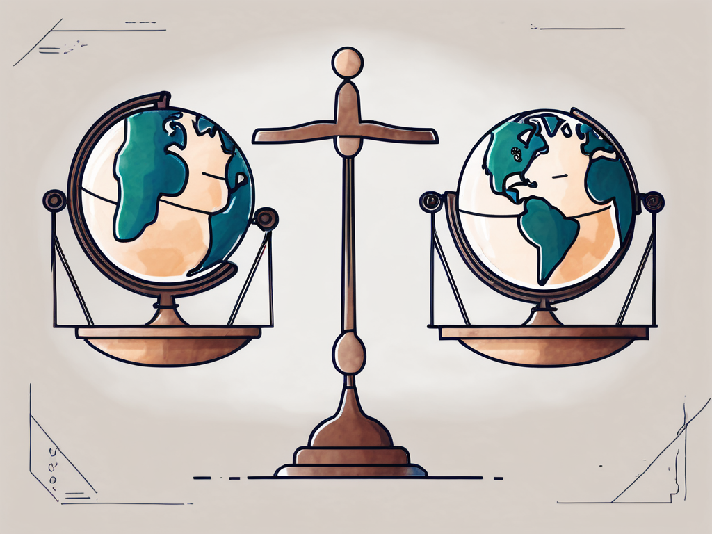 A balanced scale