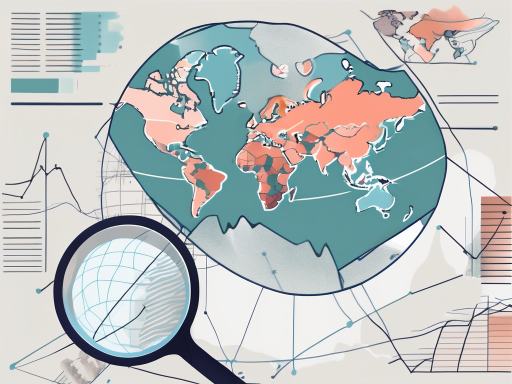 A globe highlighting english-speaking countries