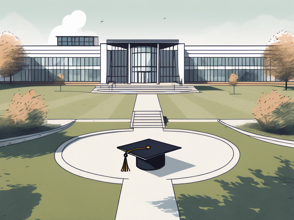 The university of derby's campus with a focus on its educational buildings