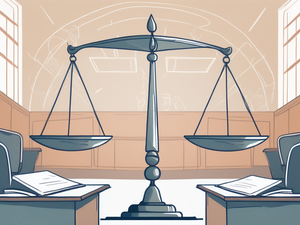 A balanced scale with a postgraduate diploma on one side and a master's degree on the other