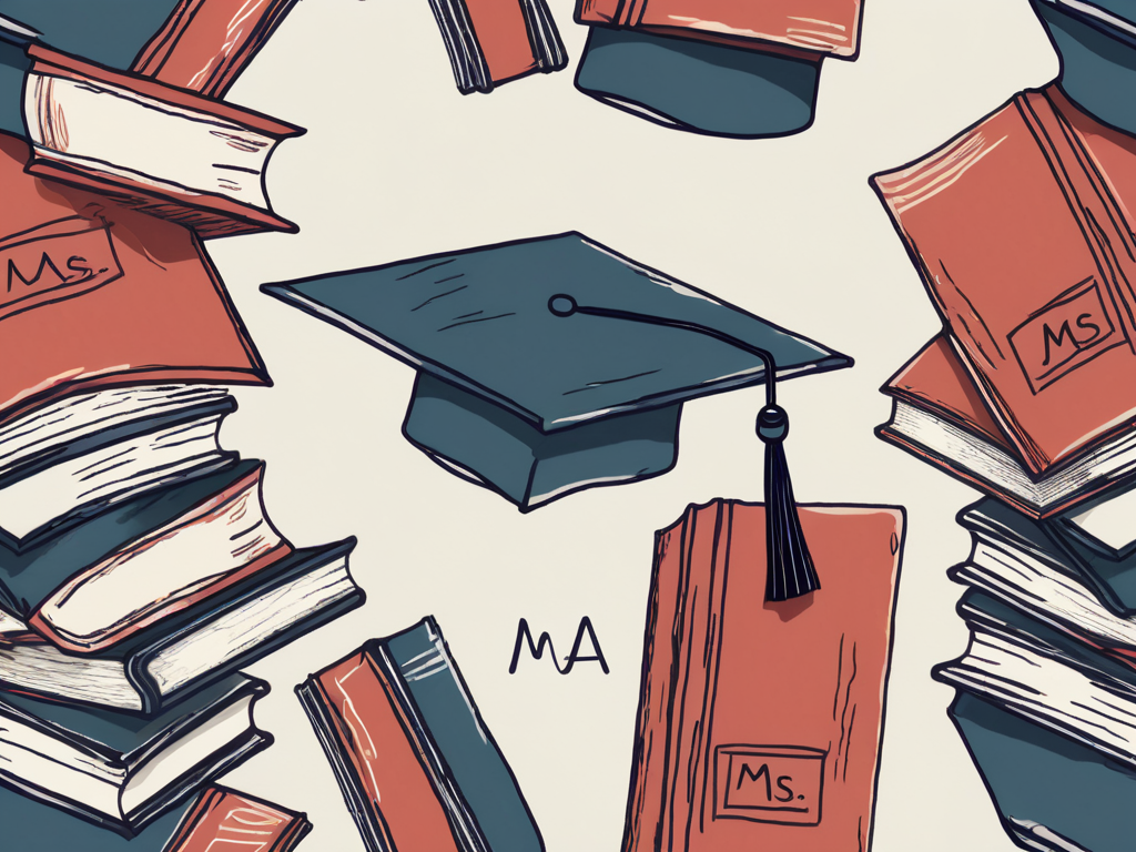 Two graduation caps
