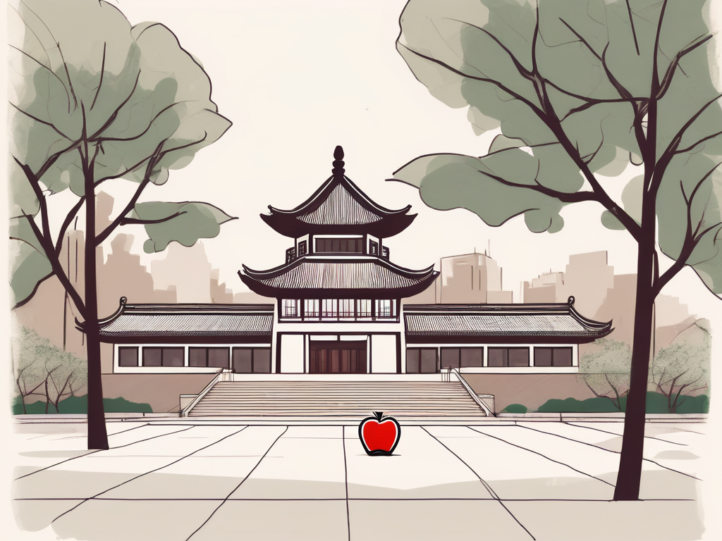 An international school building in hangzhou