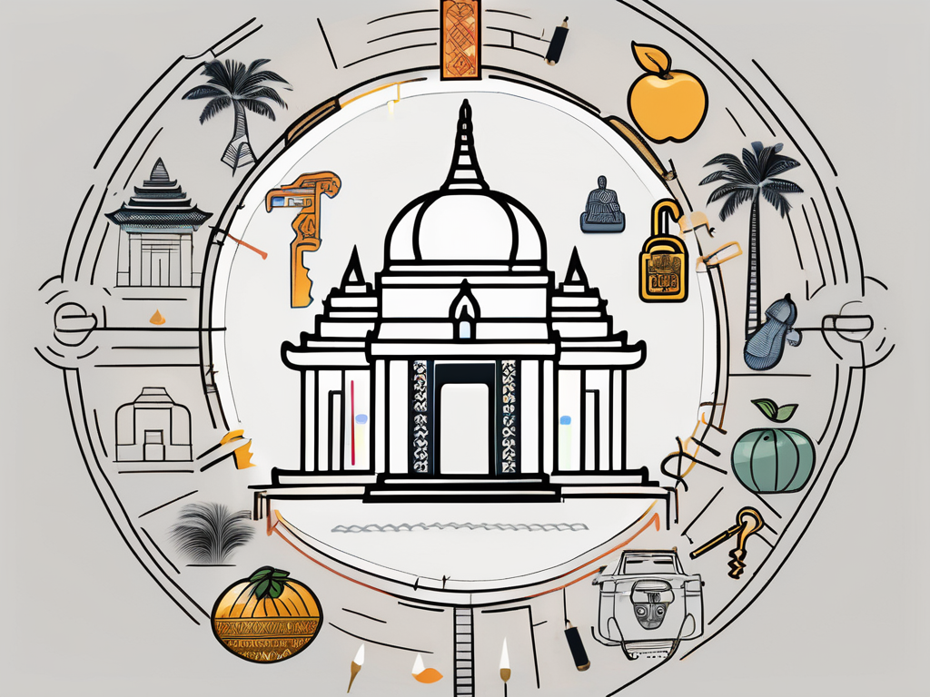 A symbolic padlock being unlocked with a key