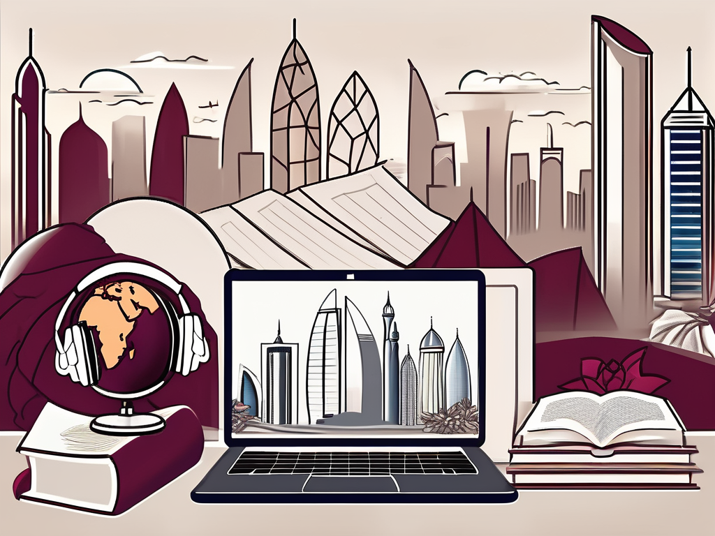 Various educational resources such as books