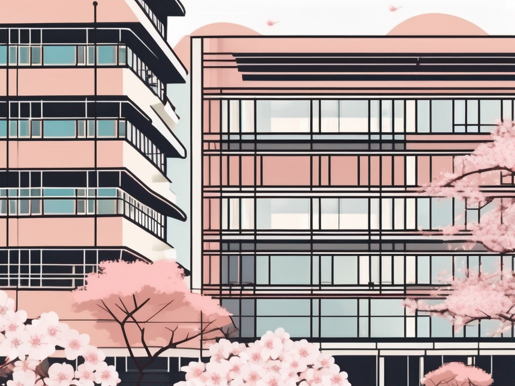 An international school building in taipei