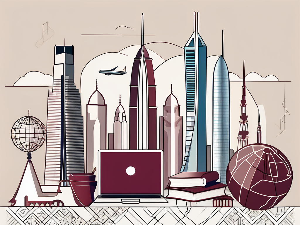 A diverse set of educational tools like books